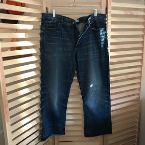 Banana Republic cropped flare jeans